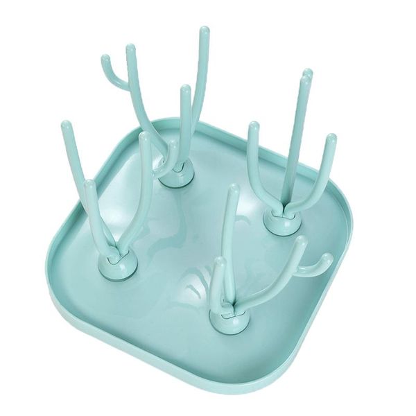

storage bottles & jars baby draining rack for feeding bottle household drying hanging device water glass bracket