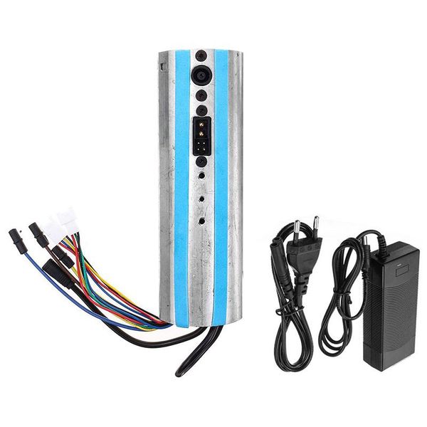

skate accessories electric scooter activated bluetooth dashboard control board motherboard controller & charger for ninebot es1 es2 es3 es4,