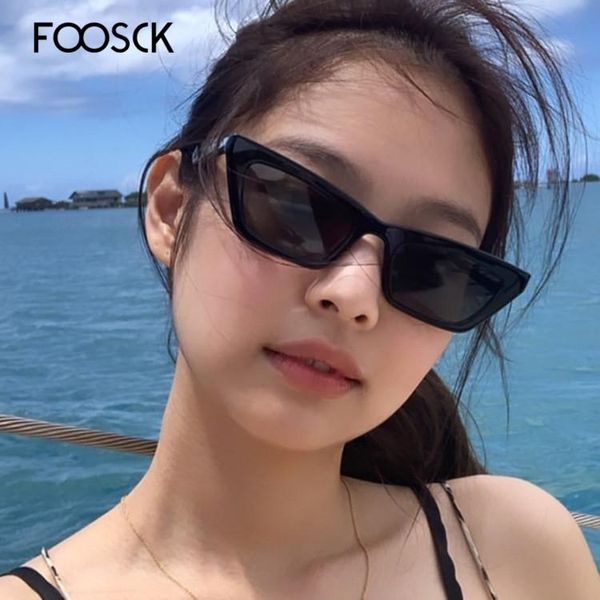 

sunglasses foosck arrived classic vintage women brand designer female glasses feminino uv400, White;black