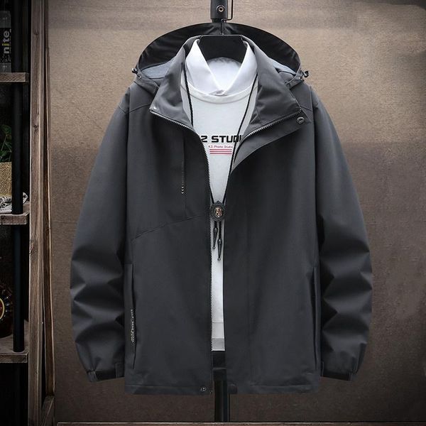 

men's dress shirts autumn lovers outdoor clothes mountaineering breathable thin pile stormsuit windproof jacket waterproof, White;black