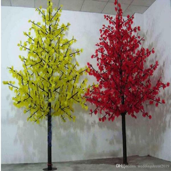 

christmas decorations 1152pcs led bulbs cherry blossom tree light 2m 6.5ft height waterproof outdoor usage drop free