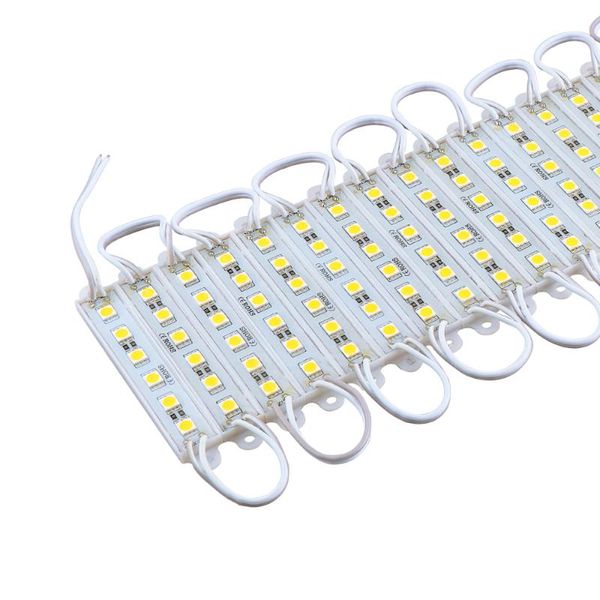 

module 6 led dc12v waterproof advertisement design modules white colorful super bright lighting 20pcs/lot