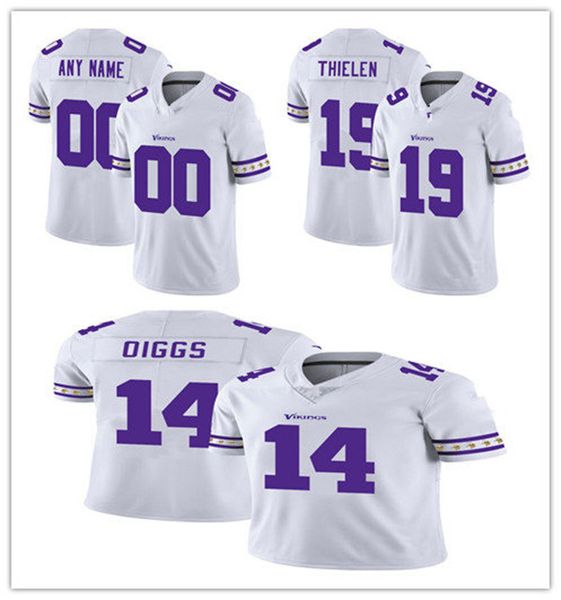 

minnesotavikingsmen women youth stefon diggs adam thielen vapor untouchable limited football jersey, Black;red