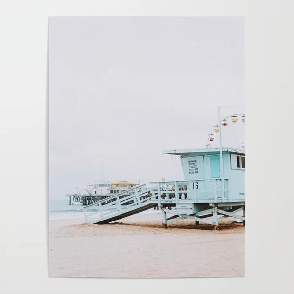 

paintings home decoration hd print pictures wall artwork modular monica california summer poster canvas painting for living room no frame