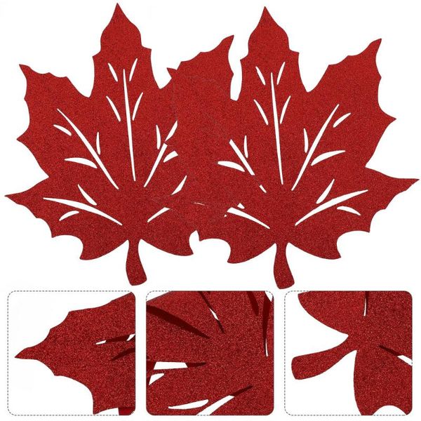 

mats & pads 2pcs thanksgiving nonwovens placemats tabletable mat decors