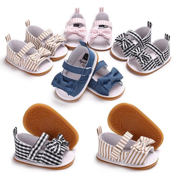 

first walkers kids toddler baby girls bowknot hollow out princess shoes summer