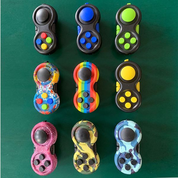 

pad fidget toy full second generation puzzle colour cube hand shank game controllers stress relief finger decompression anxiety toys in
