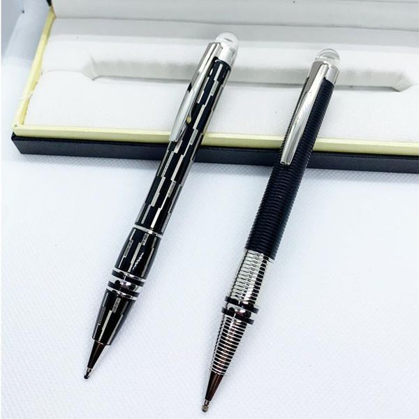 

gel pens mystery black metal ballpoint rollerball pen office supplies, Blue;orange