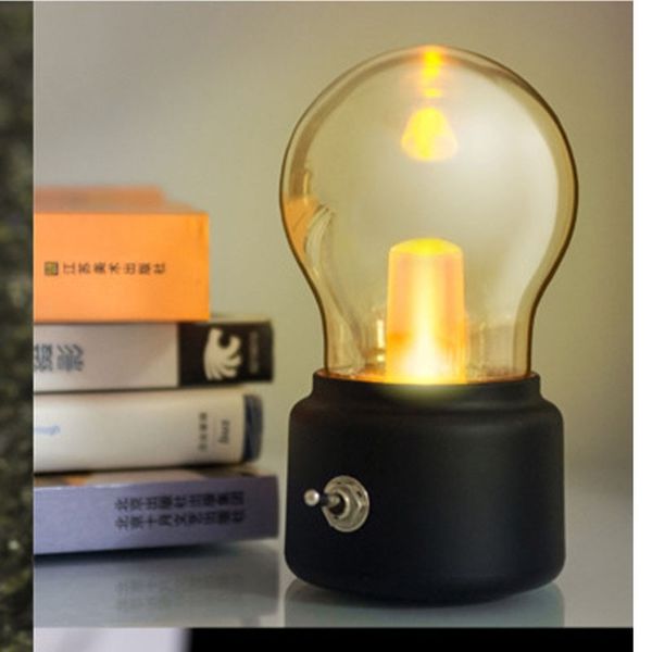 

bulb usb charging deskbulb shape decoration desk lamp office reading nightlight