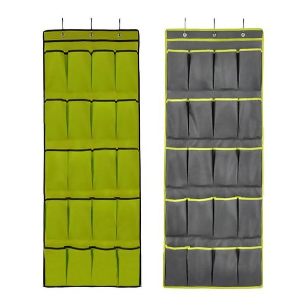 

storage boxes & bins 20 compartments shoe hanging bag multi layer pocket wall door shoes organizer rack