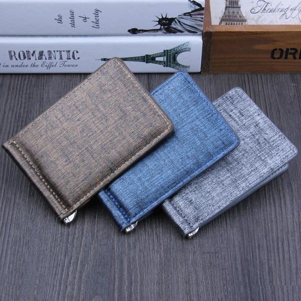 

fashion men bifold business leather wallet id holder purse pockets cash money bag wallets1, Red;black