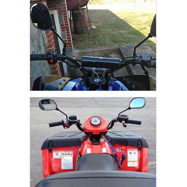 

motorcycle mirrors universal modified rear view mirror with adapter atv handlebar
