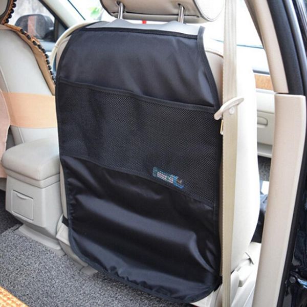 

1pcs 65*44cm car seat back protector cover for kids kick clean mat protects anti dirty storage bags covers