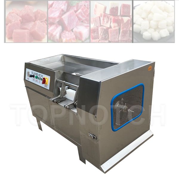 Profissão de alta saída Profissão Automatic Frozen Cube Cubo De Cortar Máquina De Aço Inoxidável De Aço Inoxidável Beef Beef Dger