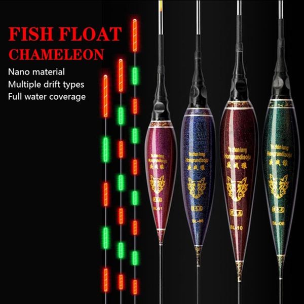 

set night fishing float button battery long tail luminous light stick electronic buoy strike led indicator slip drift tube accessories
