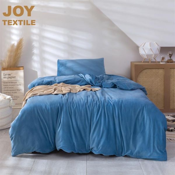 

bedding sets joy textile luxury set king size bedroom nordic covers for bed velvet duvet cover 200x200 pillow decorative 135