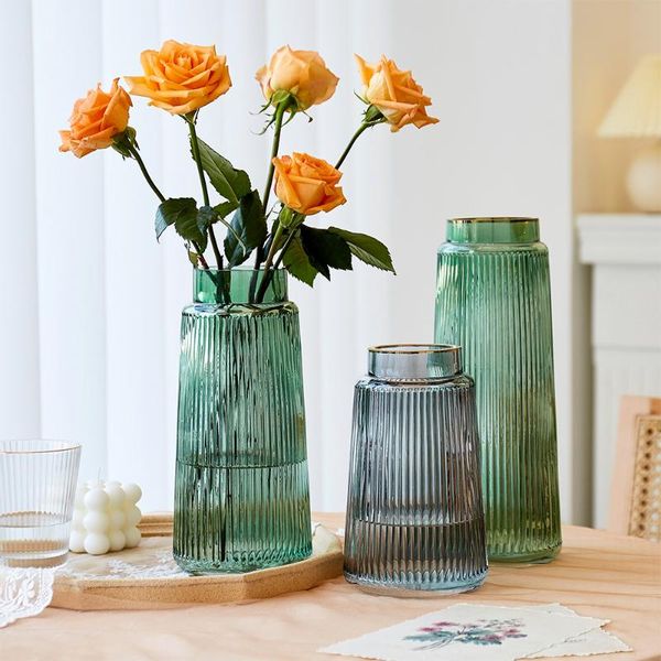 

wedding table dried flower transparent vase glass decoration and accessor home decor modern living room tall vases