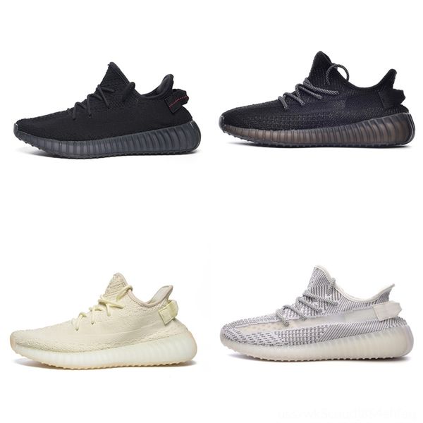 

kanyewest running with 350 static cinder ash pearl black fade reflective men women sports sneakers trainers accessorie 350 antlia