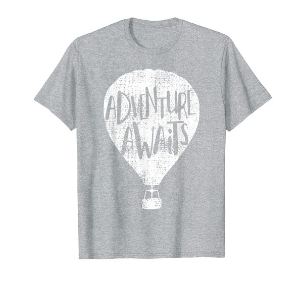 

air balloon pilot aviator adventure explorer vintage t-shirt, White;black