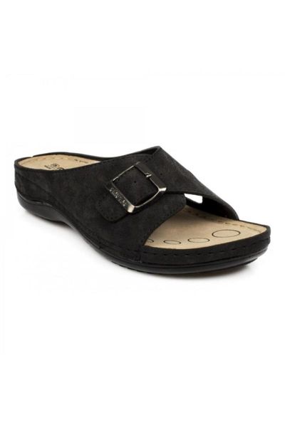

slippers 98258-01 anatomic orthopaedic black female