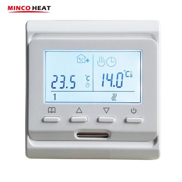 

smart home control m6 220v lcd 16a weekly programmable electric digital floor heating room air thermostat warm controller( 1pc)