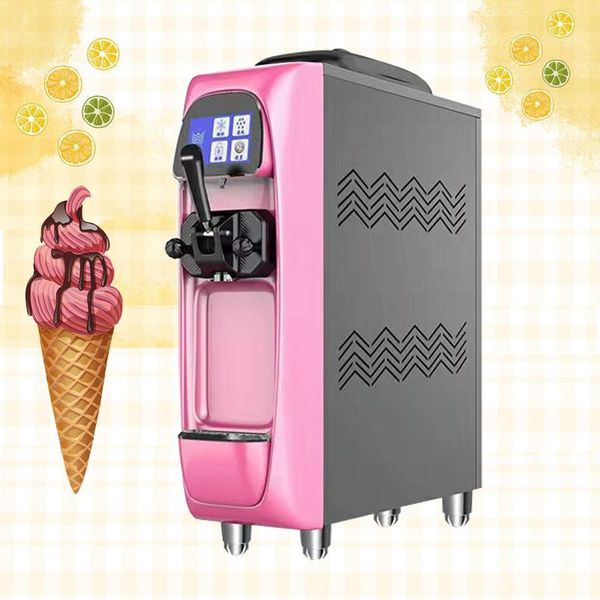 

single head ice cream machine 1100w small desksoft fruit yogurt making