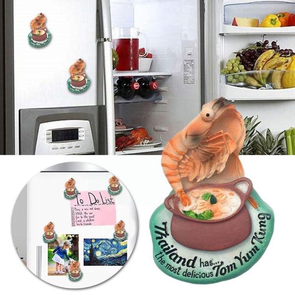 

fridge magnets thailand resin 3d magnet travel souvenir decoration refrigerator gift creativty sticker animal c3a2