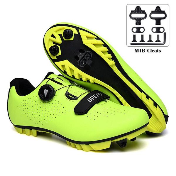 

cycling footwear flat bicycle sneaker mtb cleats shoes men sapatilha mountain bike racing women triathlon dirt speed sneakers, Black