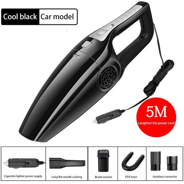 

vacuum cleaners 12v high suction car cleaner 120w 3600mbar portable handheld wet and dry dual-use electronic