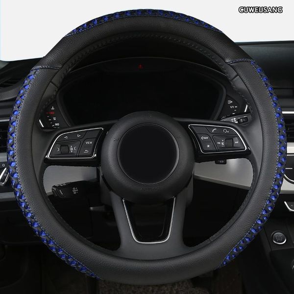 

leather car steering wheel cover for toyotas crown s180 s210 covers