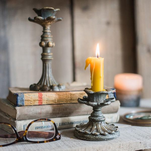 

candle holders french classical candlestick decoration gift european retro nostalgic shooting props wedding