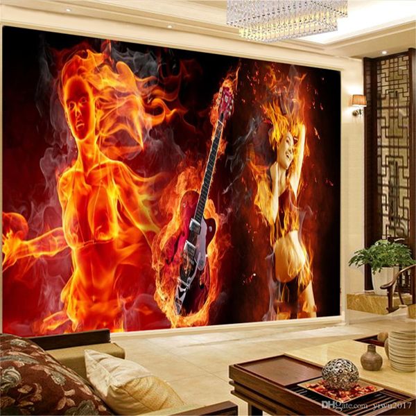 

3d wallcovering wallpaper ktv decoration fantasy wall covering home decor painting mural wallpapers