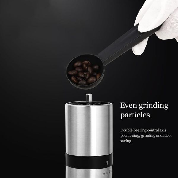 

manual coffee grinders hand grinder stainless steel machine easy clean kitchen tools adjustable handmade bean mill