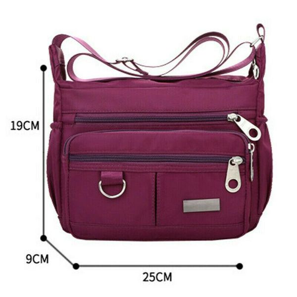 

waist bags women handbag ladies large multi pocket messenger cross body bag shoulder