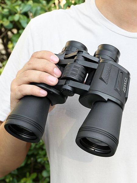 

telescope & binoculars powerful professional low light night vision binocular long range 20x50 hd bak4 waterproof outdoor camping