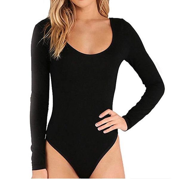 

women's jumpsuits & rompers summer bodysuits cotton solid backless skinny bodysuit women jumpsuit romper short sleeve femme overalls gv, Black;white