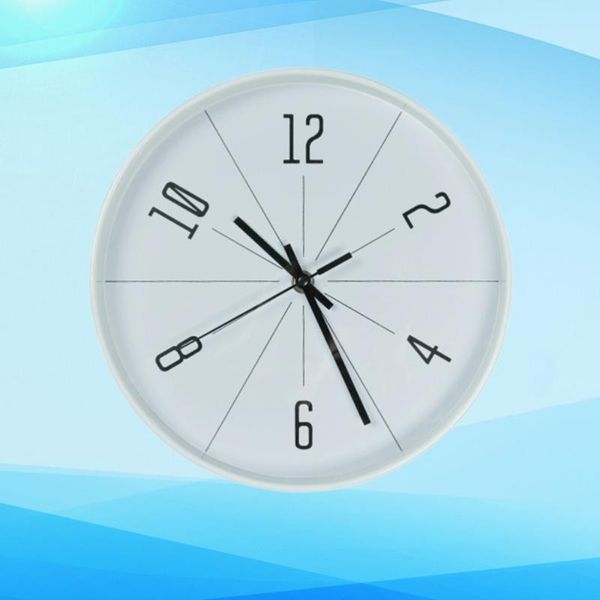 

1pc art watch european wall clock hanging without battery (white) clocks