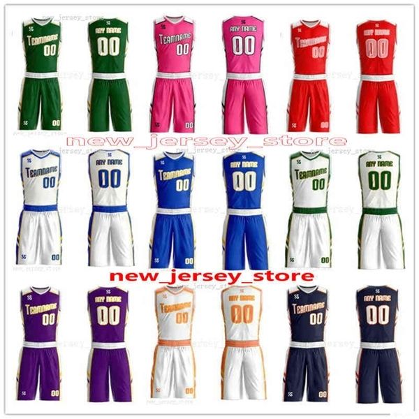 

customize any name any number man women girl youth kids boys basketball jerseys sport shirts as the pictures you offer zz0193, Black;red