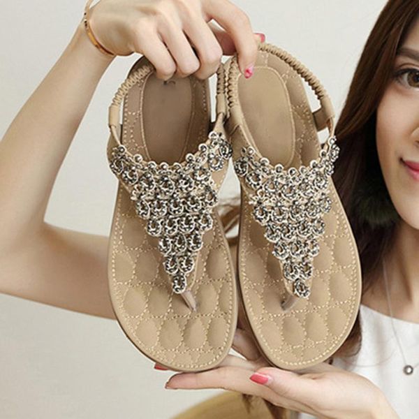 

sandals skirt soft bottom flat roman shoes flip 2021 retro college girl fairy, Black