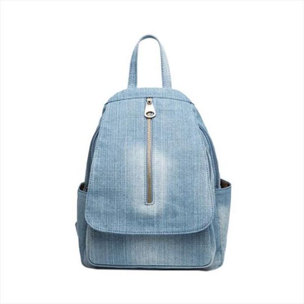 

fashion women handmade denim backpack casual large size school bags for girls lapdrop mn1261