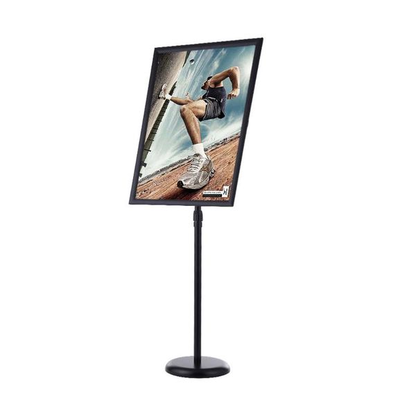 

frames adjustable a3/a4 stainless poster sign holder floor stand fld-007