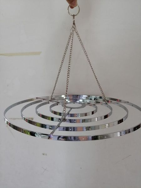 

party decoration camal 1pcs 13" 33cm chrome hanger centerpiece chandelier frame wedding christmas crystal beads hanging diy