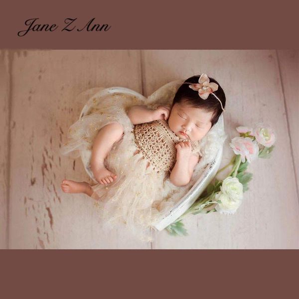 

star fairy dress hair accessories two-piece baby girl princess twins po studio shooting born pography props caps & hats, Yellow
