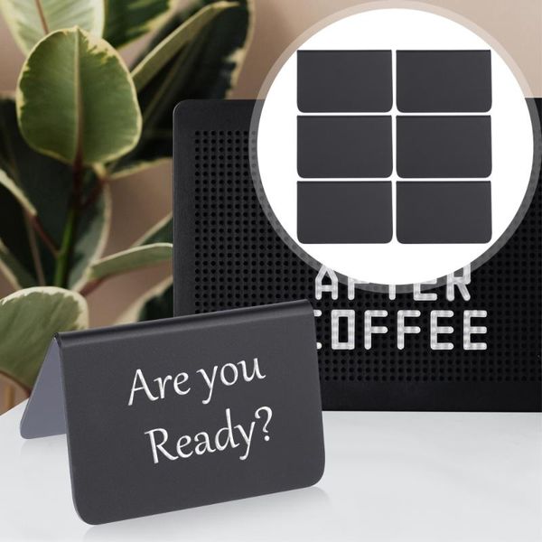 

frames 6pcs small blackboard decoration acrylic message board
