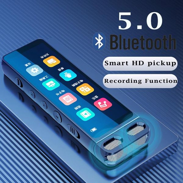 

player bluetooth 5.0 speaker built-in 8gb hifi mini portable student listening music walkman with recording function mp3 & mp4 players