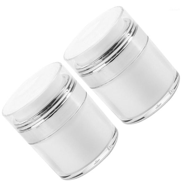 

storage bottles & jars 1 bag 2pcs portable sub double-layer lotion creams