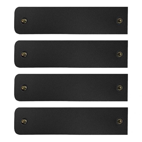 

napkin rings versatile 4pcs/set fashion faux leather vintage ring set classic easy to use for holiday