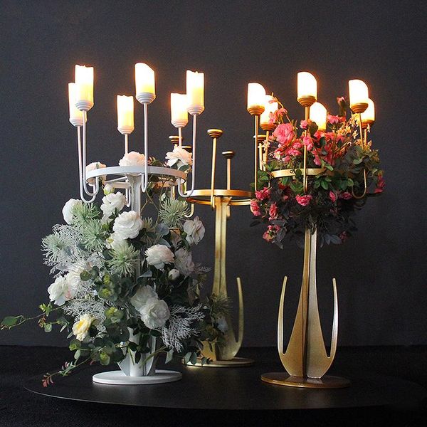 

party decoration wedding props candlestick table flower stage layout t platform road ornaments