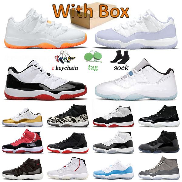 

classic jumpman 11 11s basketball shoes trainers mens womens pure violet cool grey animal instinct citrus bred low legend blue space jam con