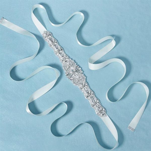 

belts 1pc rhinestone bridal decorated girdle wedding waist belt sash, Black;brown